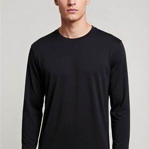 Banana Republic Men's Black Long Sleeve Shirt